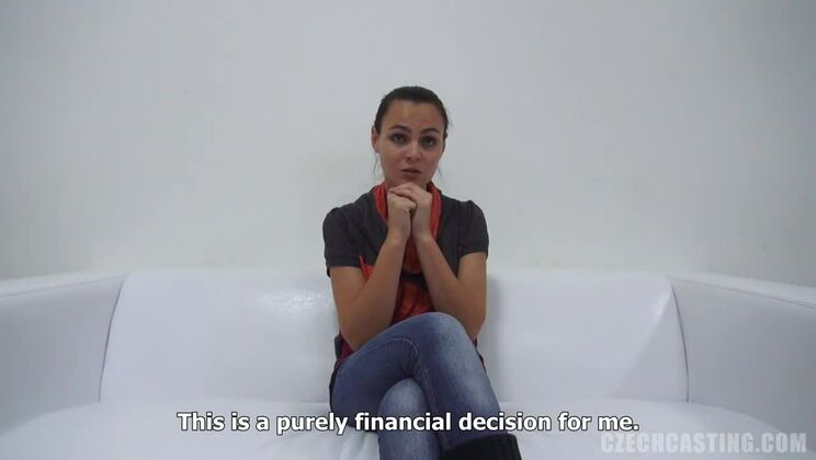 [CzechCasting] - Brunette Veronika Teases in Hot European Solo Scene - Veronika