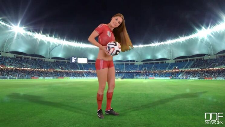 Outdoor Fuck with Brandy Smile - Hot Brunette Action