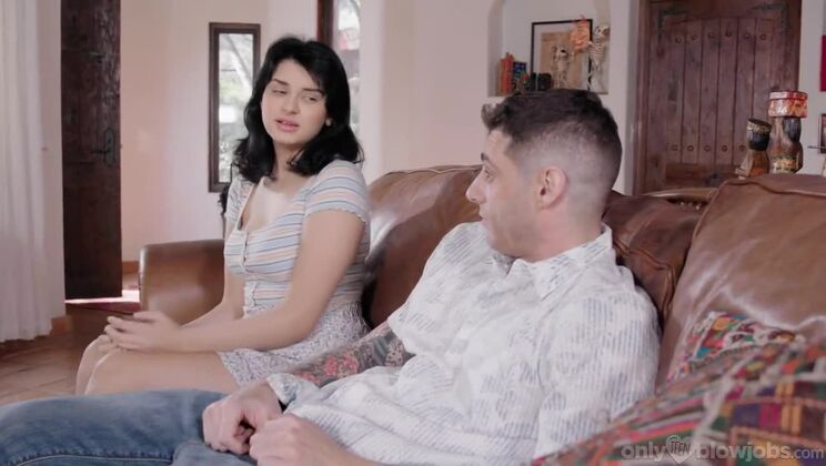 [OnlyTeenBlowjobs] - Big Tits Teen Leda Lotharia Gives Hot Blowjob - Leda Lotharia