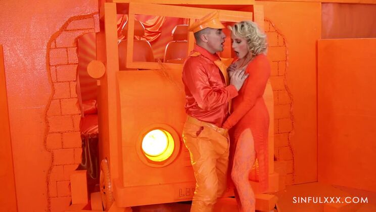 Brittany Bardot's Big Tits in Colors On Fire 1