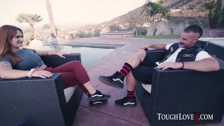 Siri Dahl BTS - Tattooed Redhead Takes Creampie