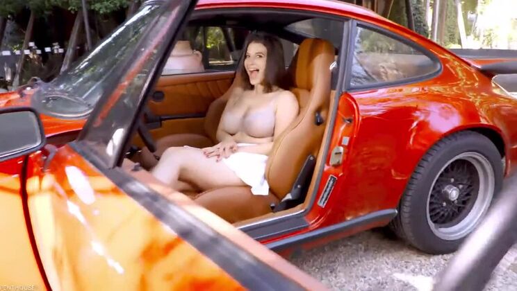 [PentHouse] - LaSirena69 - Big Tits Brunette MILF Plays Alone Outside - LaSirena69