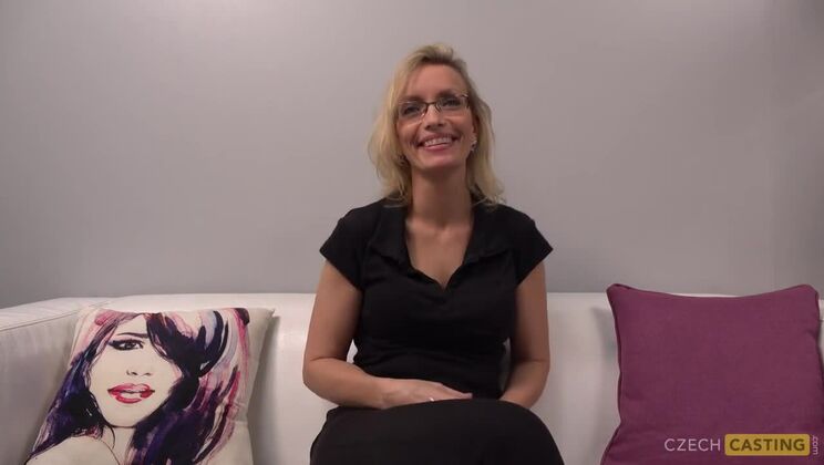 [CzechCasting] - Ludmila the Blonde Czech Babe in Steamy Action