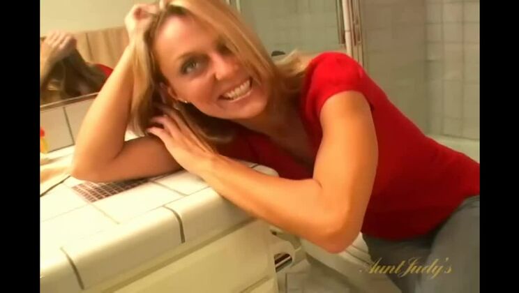 Brenda’s private shower pleasure