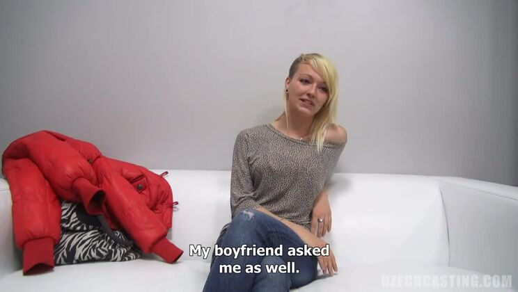 [CzechCasting] - Heavenly Blonde Nikola - Czech & Pierced