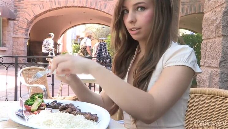 Voyeuristic Shots of Young Sofia