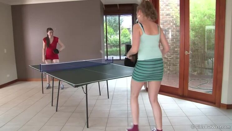 Nichole and Taliah Go Head-to-Head in Table Tennis