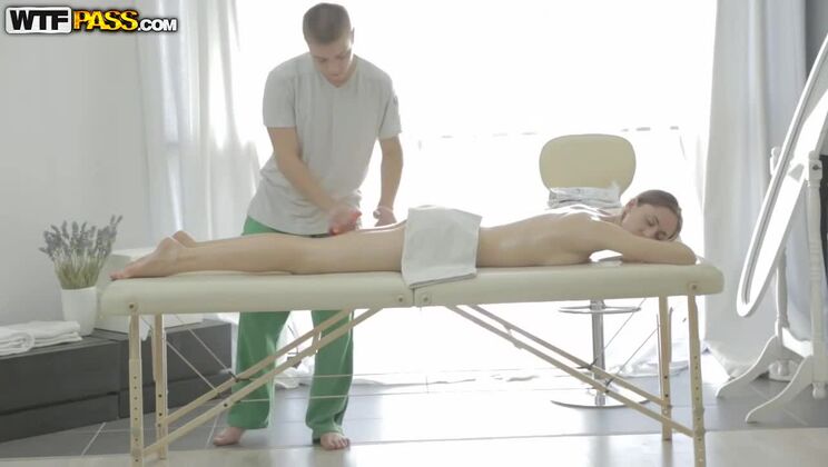 [HDMassagePorn] - Filthy Brunette Gets Anal Massage from Sexy Nikolas & Aruna - Nikolas - Aruna Aghora