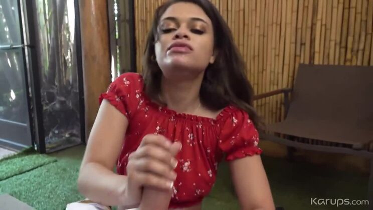  Destiny's Big Cock Handjob