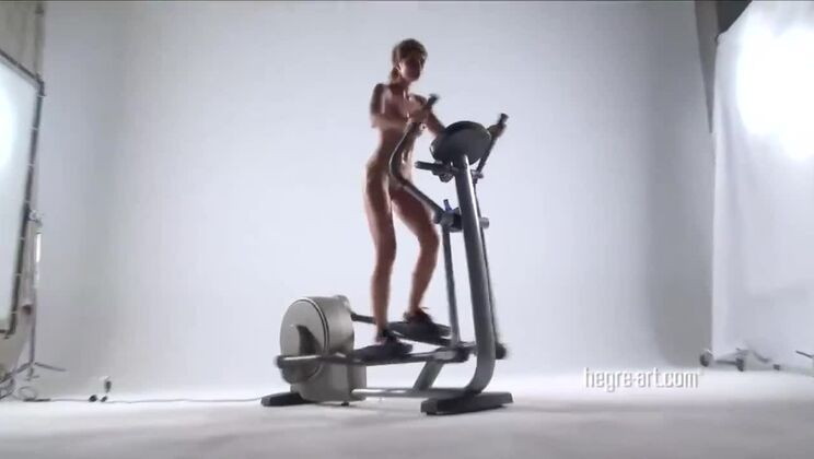 Angie Works Out Solo and Beautiful