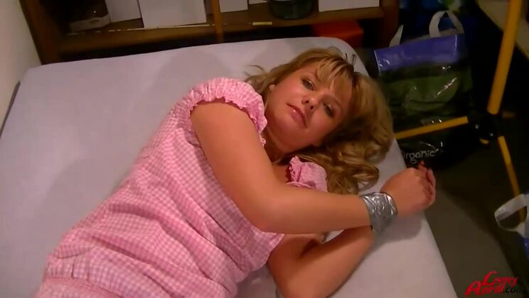 [Tainster] - Amateur BDSM with Facial and Pissing - Leony aprill - Bella Anne