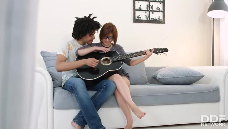 [EuroTeenErotica] - Brunette Teen Angelin Jay Licks Pussy and Gets Fucked - Angelin Jay