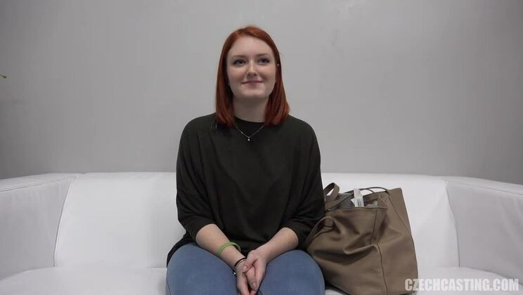 Big Ass European Redhead Casting Video