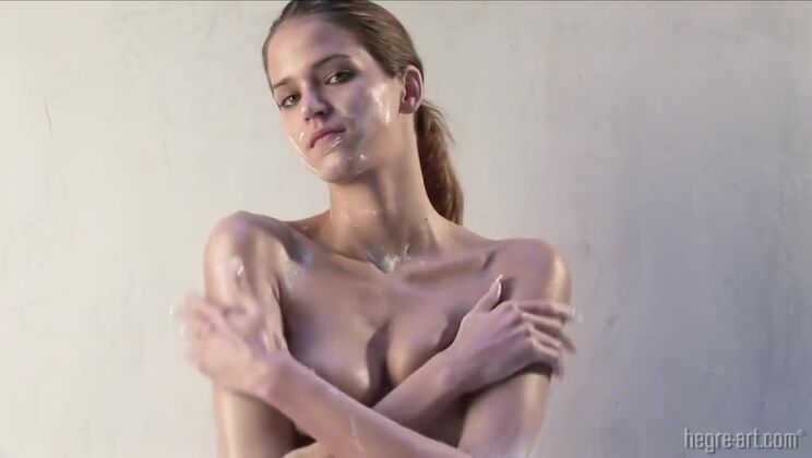 [Hegre] - Silvie Frozen Sexy Hairy Czech Girl - Silvie