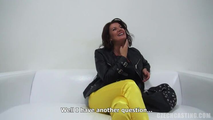 [CzechCasting] - Brunette Czech Olina's Sexy European Night
