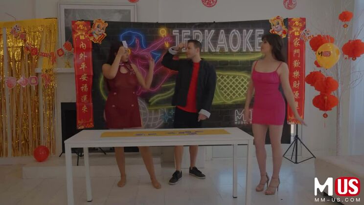 [ModelMediaUS] - Stockinged Beauties: Codey Steele and Bella Rolland - Codey Steele - Bella Rolland