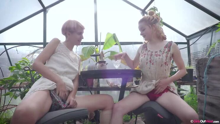 [GirlsOutWest] - Ray and Jessie G - Blonde Hairy Fun - Ray - Jessie G