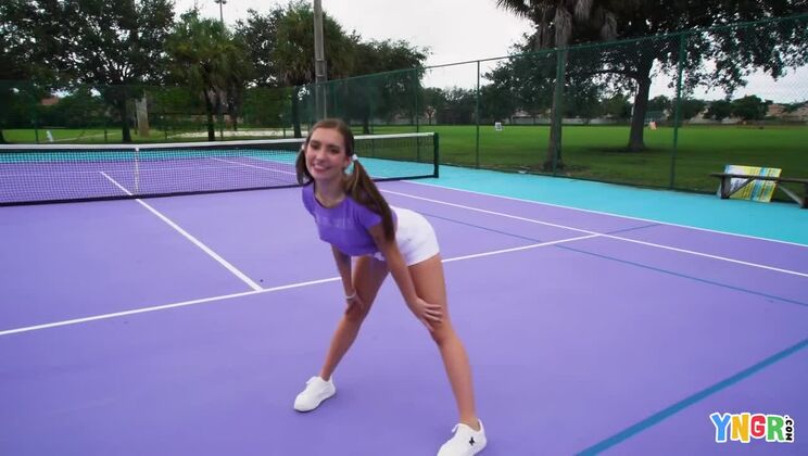 [Bang!Yngr] - Bailey Base Loves to Fuck - A Brunette Teen with a Tattoo - Bailey Base