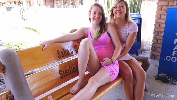 Lesbian Roommate Fun with Madison and Rachelle