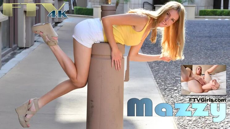 Tall Beauty Mazzy Goes Extreme Fisting