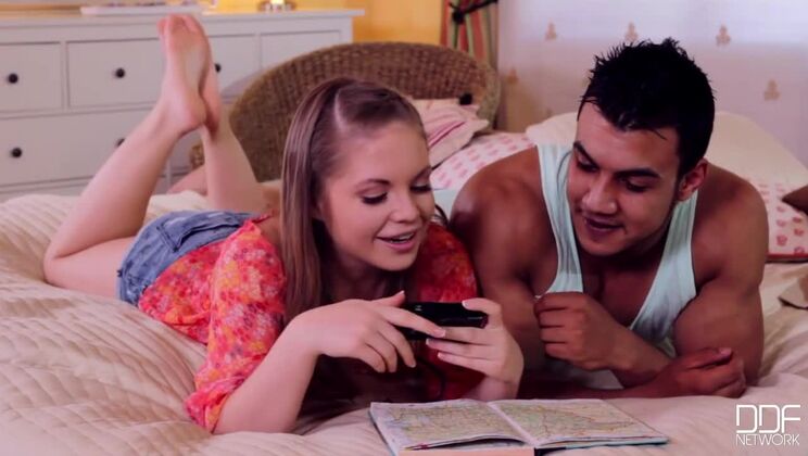 [EuroTeenErotica] - Small Tits European Teen Alessandra Jane in Interracial