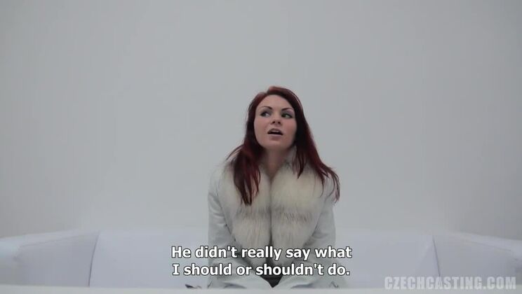 [CzechCasting] - Casting Solo Martina Redhead - Martina