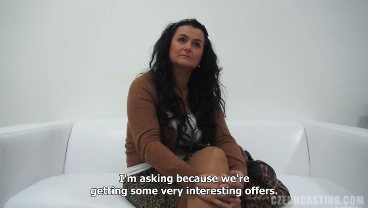 Czech Brunette Big Ass Lucie