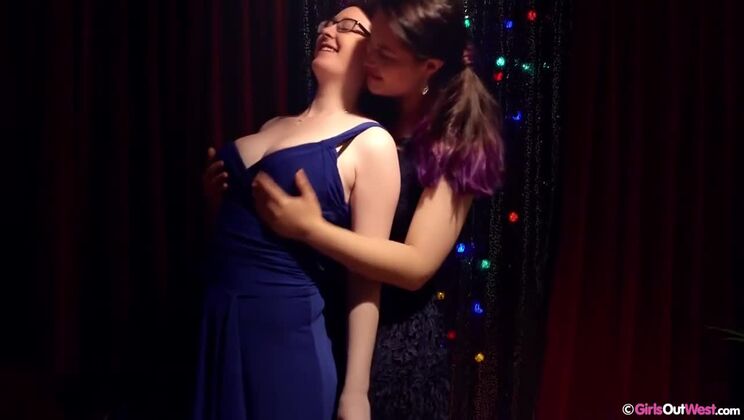Tamzin & Tara Go Step By Step - Big Tits, Dark Hair