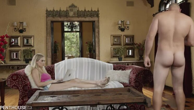 Creepy Roommate Fucks Blake Blossom’s Tight Blonde Teen Body