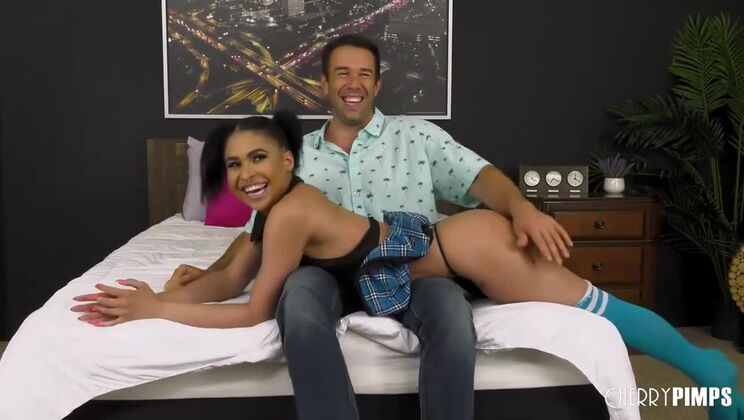 [WildOnCam] - Naughty Brunette Ryder Rey Spanked Live - Will Pounder - Ryder Rey