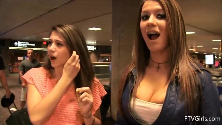 Hazel and Kelsey's First Lesbian Encounter