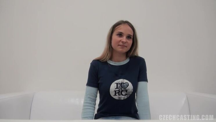 European Beauty Veronika in Casting