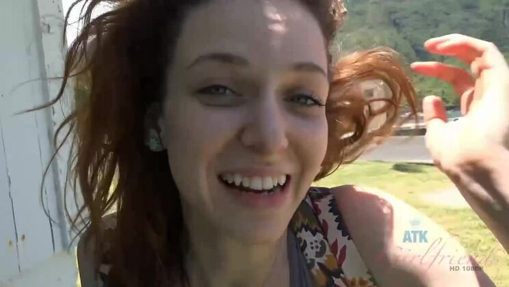 [ATKGirlfriends] - Brunette Emma Evins Enjoys A Fetish Session