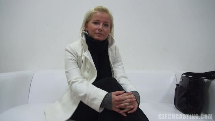 Stunning Czech Blonde Neli Casting