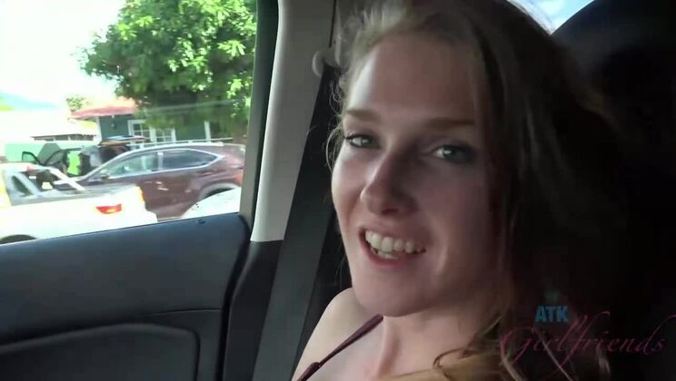 Blonde Ashley's POV Beach Experience!