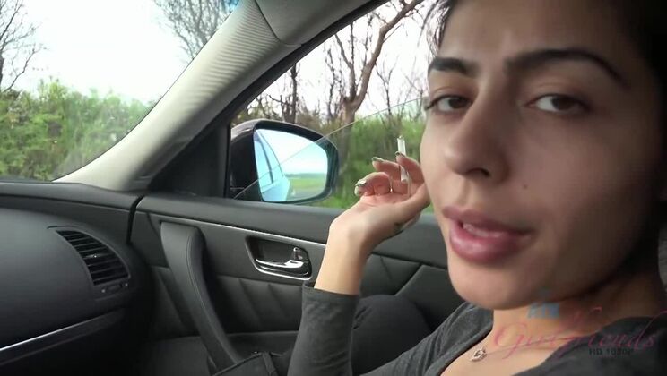 [ATKGirlfriends] - Brunette Teen Creampie in POV - Audrey Charlize