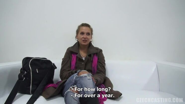 Czech Blonde Seduction on Casting