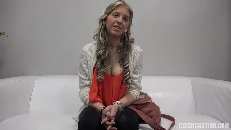 [CzechCasting] - Hot Czech Blonde Karolina Casting - Bobby Beefcakes - Elle Lee
