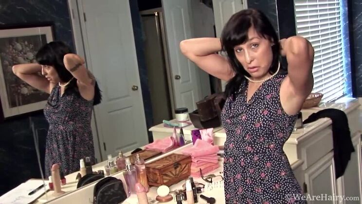 Lucy Dutch - Casting as a Hairy Lingerie Model