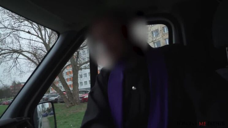 [ForgiveMeFather] - Babysitter with Big Tits Gets Picked Up - Alyssa Bounty