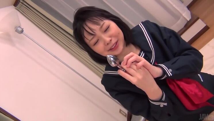 Asian lesbian sex with Yuri Sakurai getting hammered