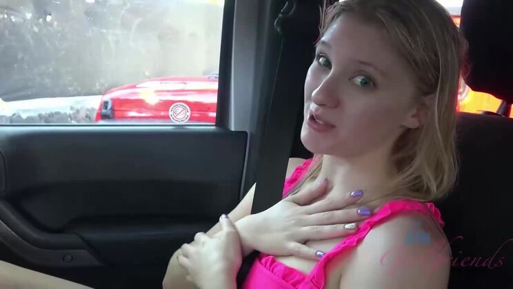 [ATKGirlfriends] - Amazing Outdoor Day with Blonde Melody - Melody Marks