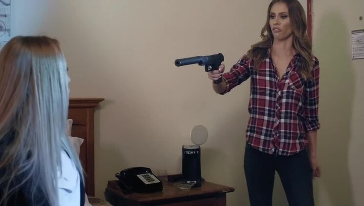 Elena Koshka and Molly Stewart's Outdoor Lesbian Sexcapade