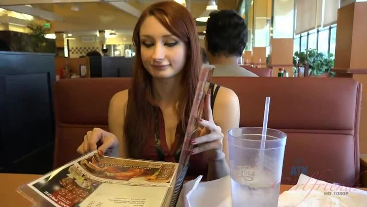 [ATKGirlfriends] - Violet Monroe Tattooed Redhead Foot Fun - Violet Monroe