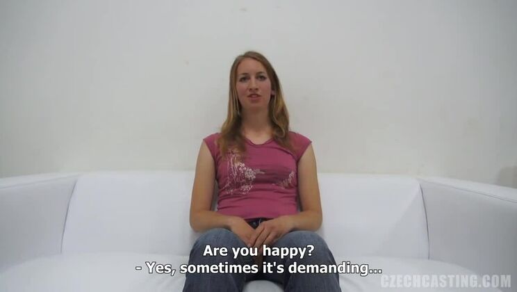 [CzechCasting] - Redhead Casting Call Tease - Michaela