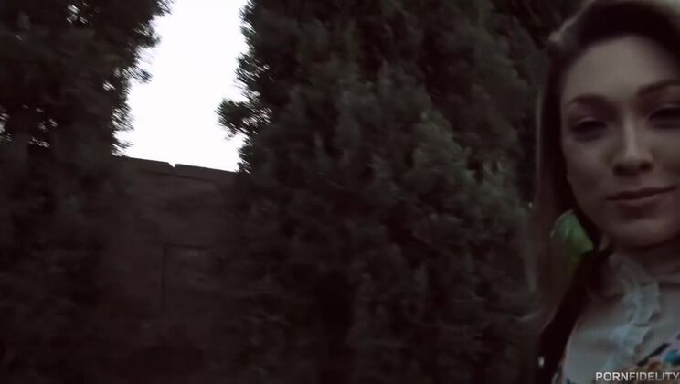 Blonde Lily LaBeau and Ryan Madison in a Real Life POV Experience