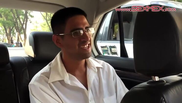  Car Sex with Silvia Santez, a Brunette, and Big Cock 