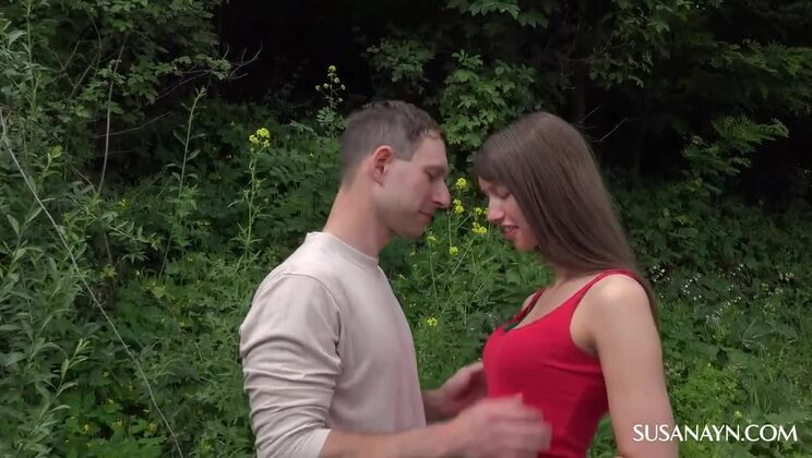 [SusanAyn] - Michal D Fucks Brunette Susan Ayn in the Open