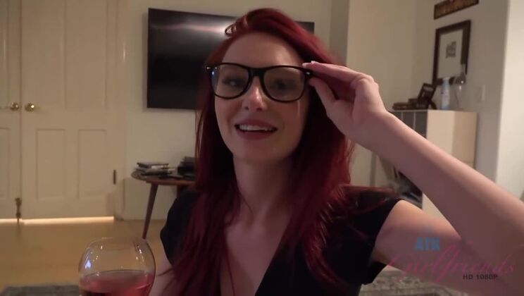 Redhead Lacy Lennon Gives Mind-Blowing Handjob POV