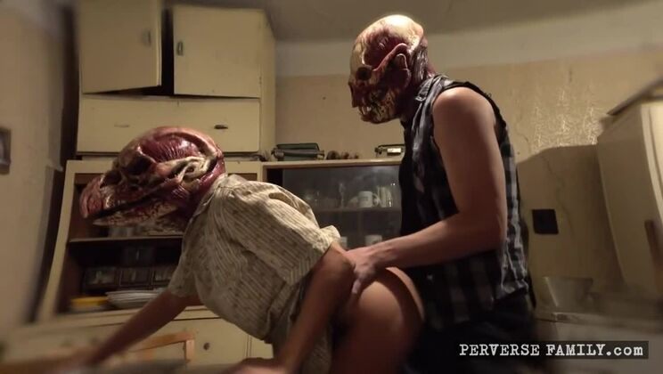 Hallucinating Big Cock - Brunette Step Family